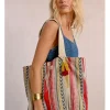 Bolso bordado multicolor