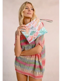 Bolso de mano con estampado