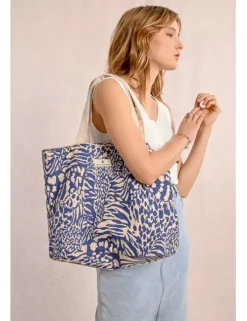 Bolso grande estampado animal