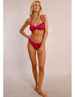 Braguita de bikini básica en tejido texturizado