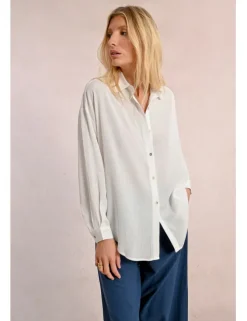 Camisa de manga larga amplia