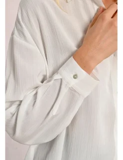 Camisa de manga larga amplia
