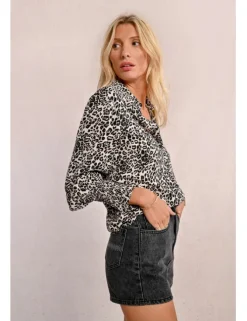 Camisa de manga larga con estampado