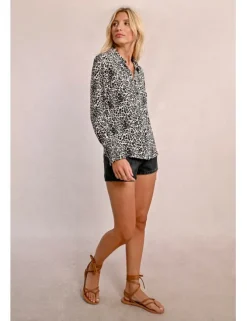Camisa de manga larga con estampado
