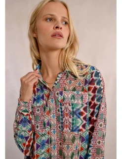 Camisa de manga larga con estampado