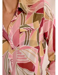 Camisa de manga larga con estampado