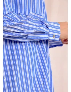 Camisa de manga larga estampado rayas