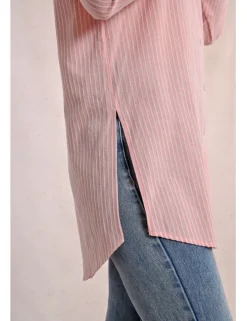 Camisa de manga larga estampado rayas