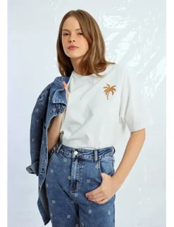 Camiseta de manga larga con estampado
