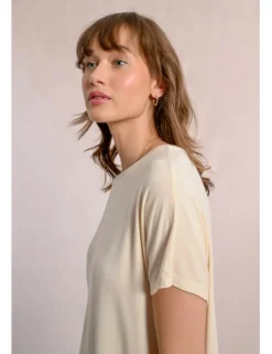 Camiseta lisa de manga corta