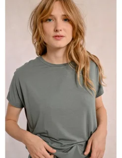 Camiseta lisa de manga corta