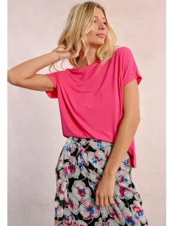 Camiseta lisa de manga corta