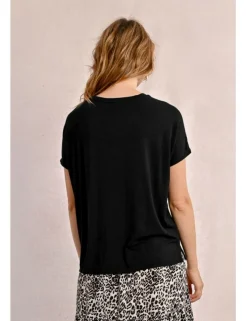 Camiseta lisa de manga corta