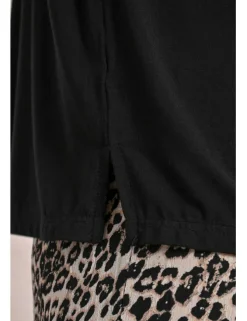 Camiseta lisa de manga corta