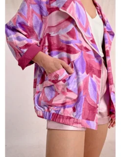 Chaqueta de manga larga con estampado