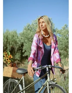 Chaqueta de manga larga con estampado