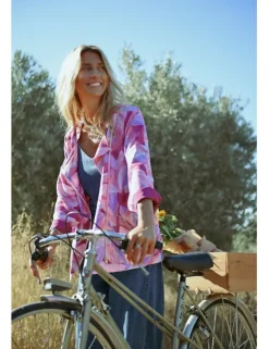 Chaqueta de manga larga con estampado