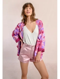 Chaqueta de manga larga con estampado
