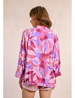 Chaqueta de manga larga con estampado