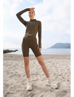 Chaqueta tejido deportivo, de manga larga