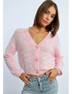 Cárdigan de manga larga motivo tie dye