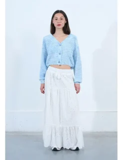 Cárdigan de manga larga motivo tie dye