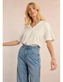 Denim droit