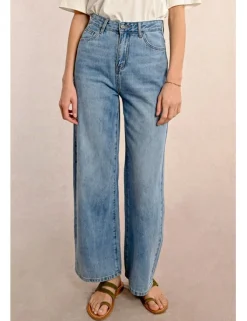 Denim droit