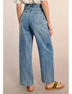 Denim droit