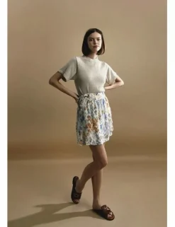 Jersey de manga corta acampanada