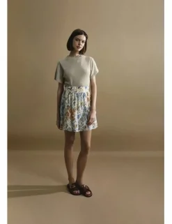 Jersey de manga corta acampanada