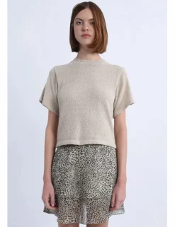 Jersey de manga corta acampanada