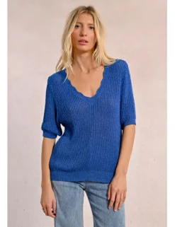 Jersey de manga corta escote en V