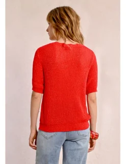 Jersey de manga corta escote en V