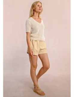 Jersey de manga corta escote en V