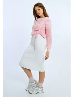 Jersey de manga larga con lazada tie dye