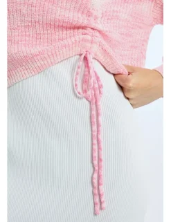 Jersey de manga larga con lazada tie dye