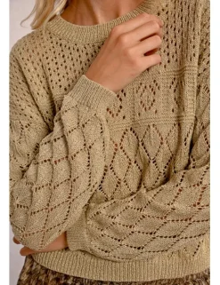 Jersey de manga larga detalle rombos