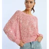 Jersey de manga larga en punto mezclado