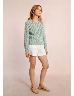 Jersey de manga larga en punto mezclado