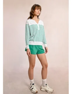 Jersey de manga larga estampado rayas