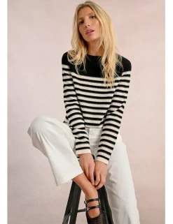 Jersey de manga larga estampado rayas