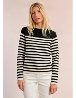 Jersey de manga larga estampado rayas