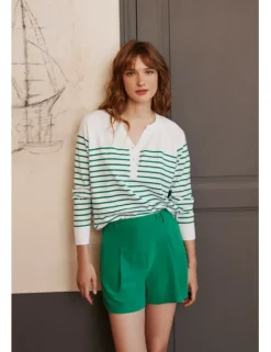 Jersey de manga larga estampado rayas