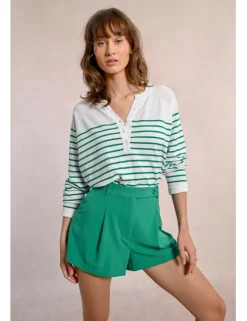Jersey de manga larga estampado rayas