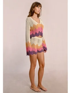 Jersey de manga larga multicolor