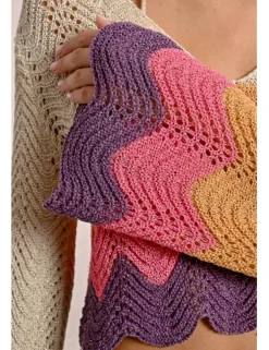 Jersey de manga larga multicolor