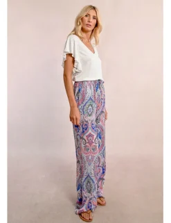 Pantalón largo con estampado