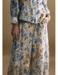 Pantalón largo con estampado