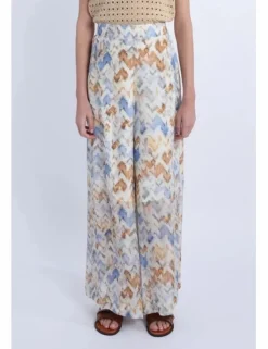 Pantalón largo con estampado